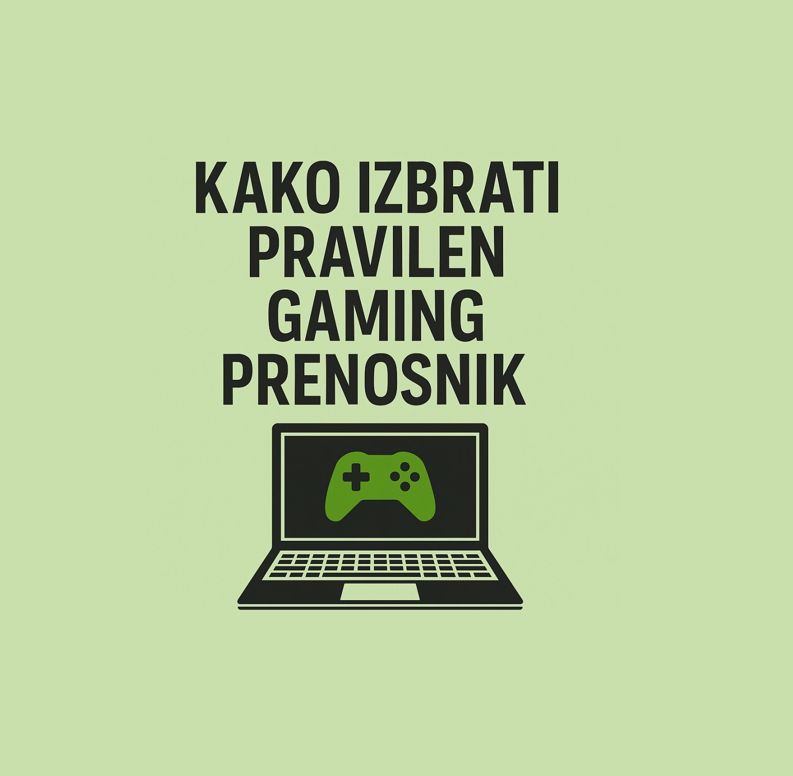 Naslovna slika za blog kako izbrati pravilen gaming prenosnik z integriranim linkom ki pošlje na ta blog
